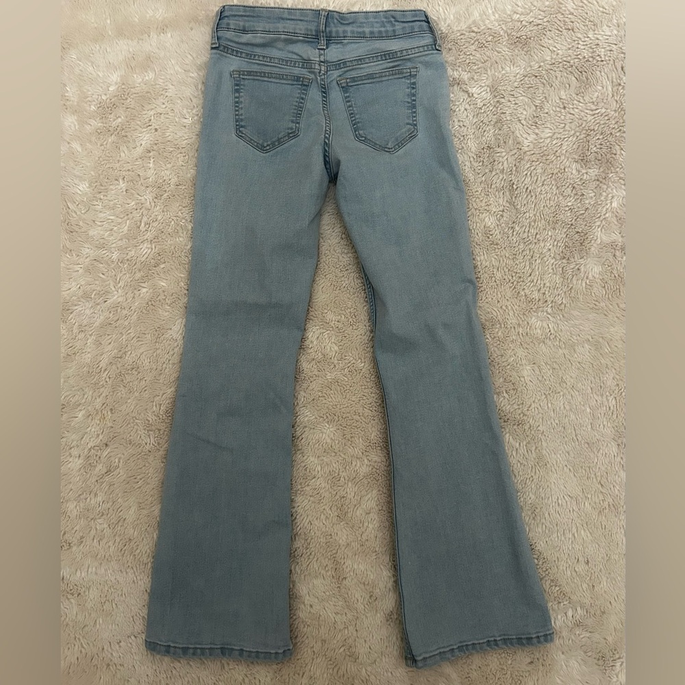 H&M Girls Size 12 Adjustable Flair Jeans - Picture 4 of 5